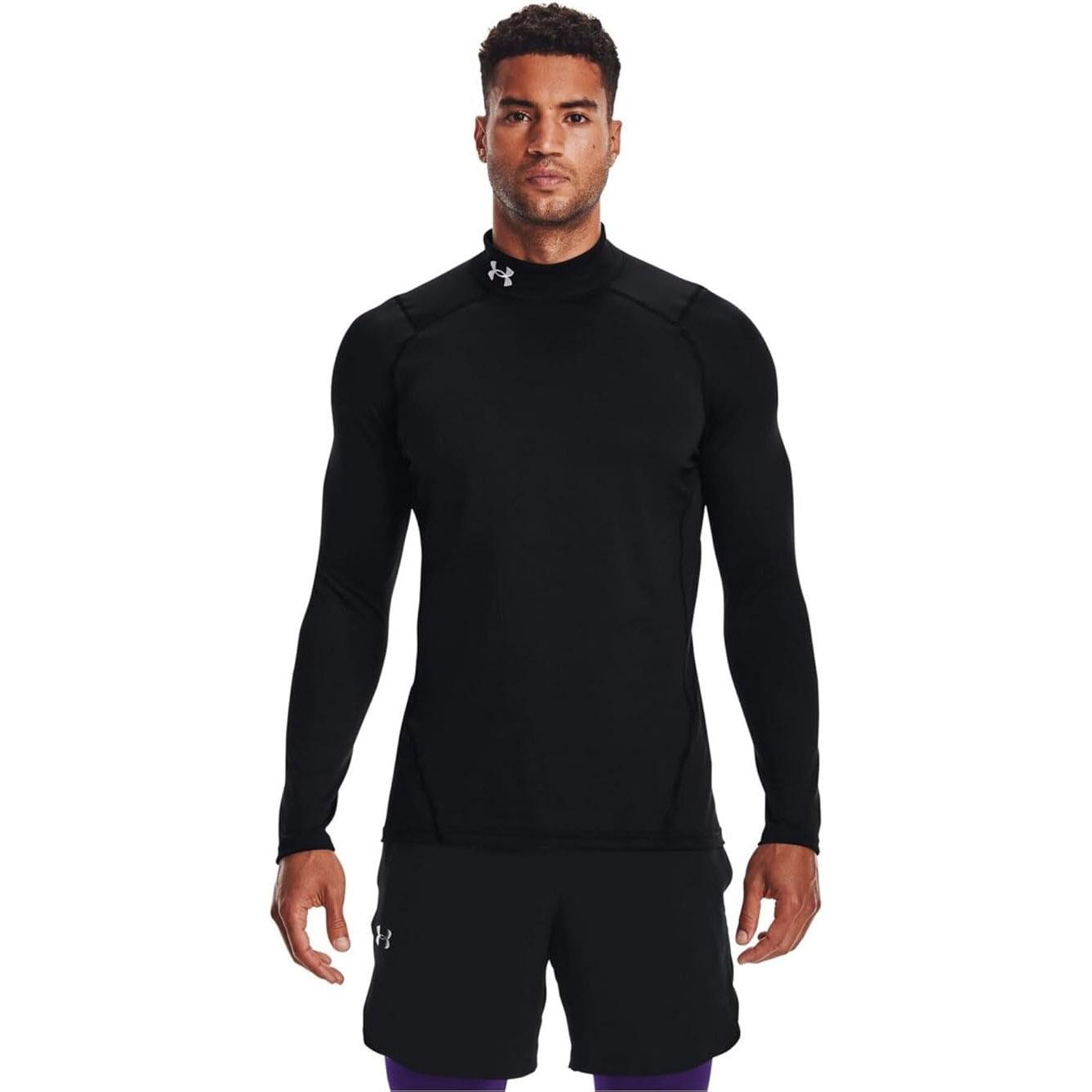 Under Armour Mens ColdGear Fitted Mock for $21.98