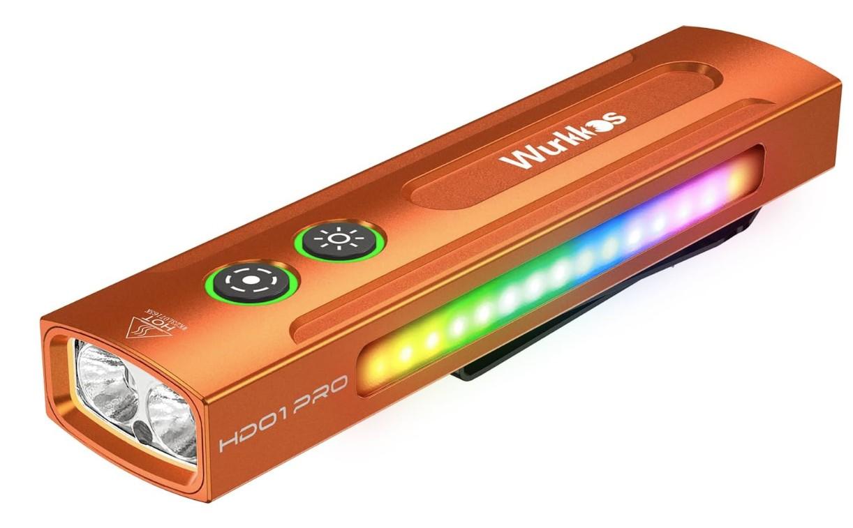 Wurkkos HD01PRO UV Flashlight for $34.19 Shipped