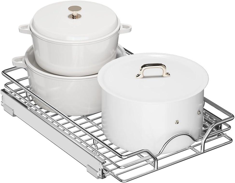 StorageWorks Pull Out Cabinet Organizer for $19.99