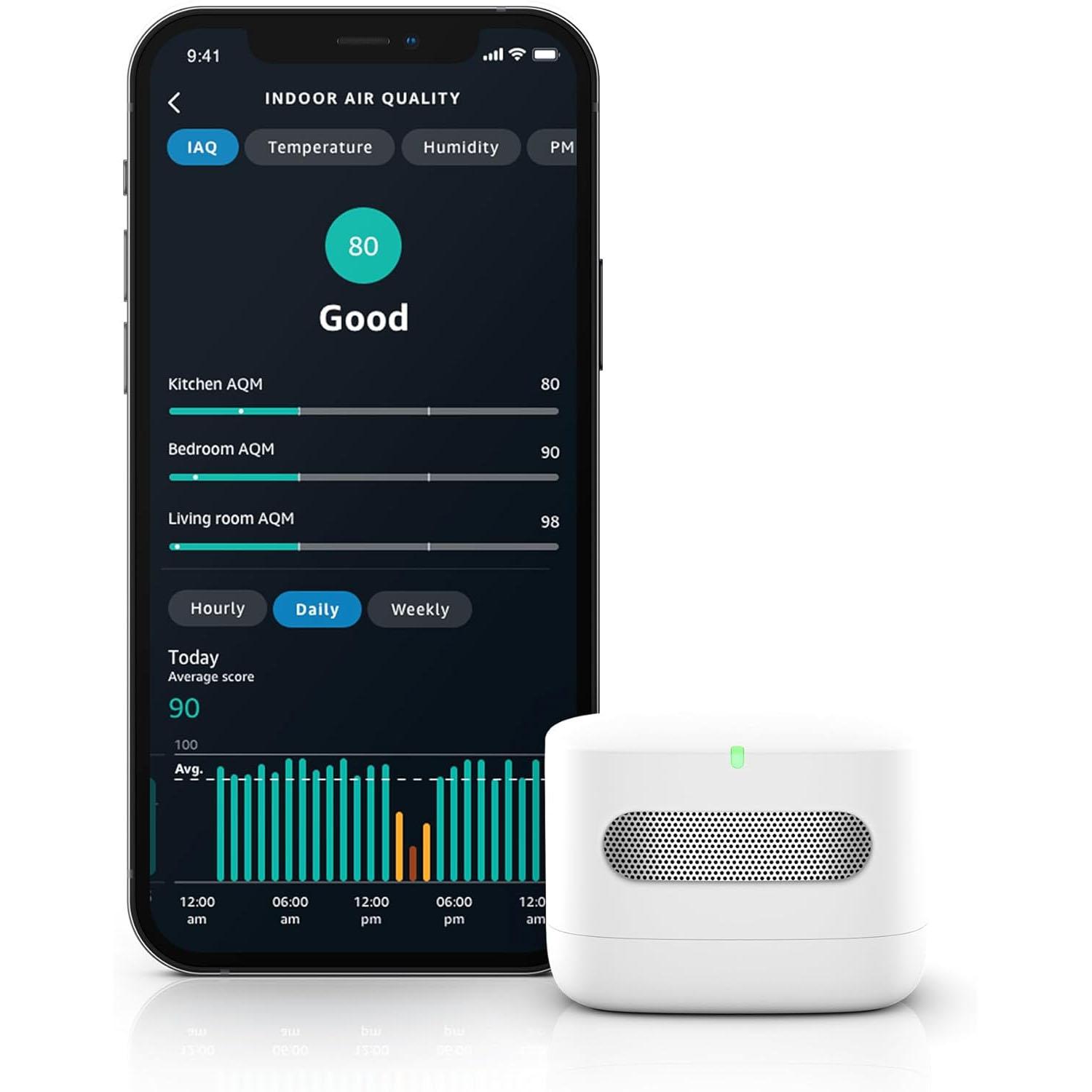 Amazon Smart Air Quality Monitor for $44.99 Shipped