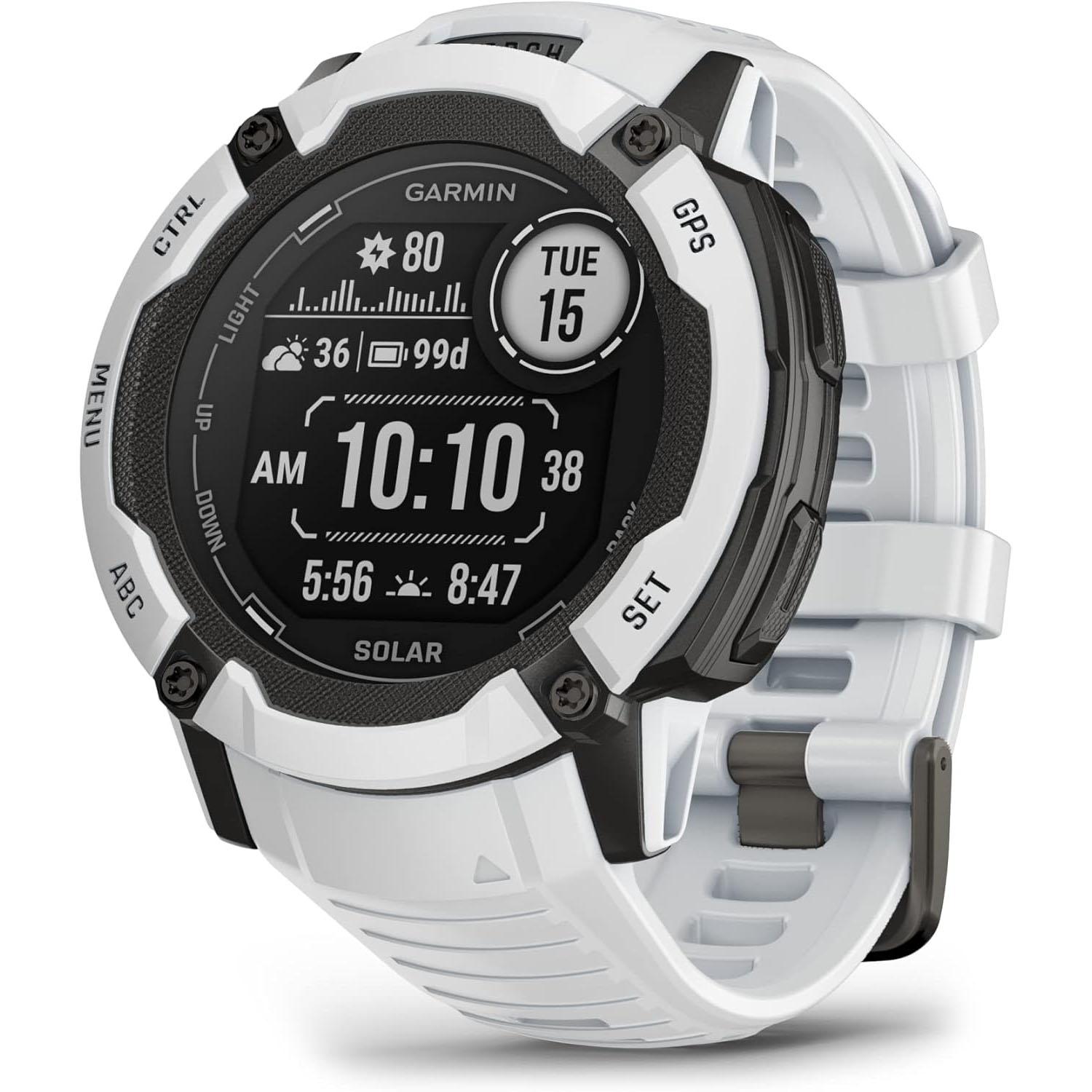 Garmin Instinct 2X Solar 50mm Rugged GPS Smartwatch for $299.99 Shipped