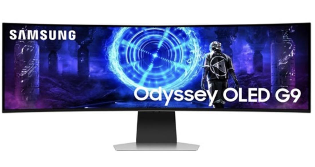 49in Samsung Odyssey G95SD OLED Curved Monitor for $999.99