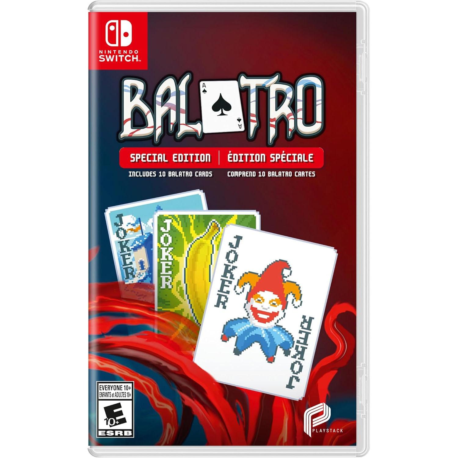Balatro Special Edition PS5 or Nintendo Switch for $19.99