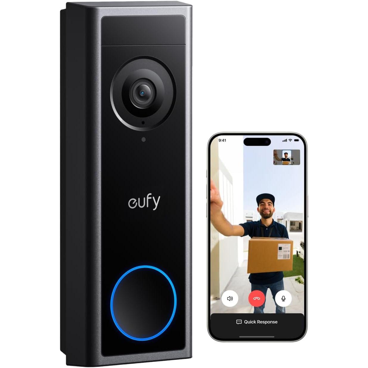 eufy Video Doorbell C31 2K Security Camera for $79.99 Shipped