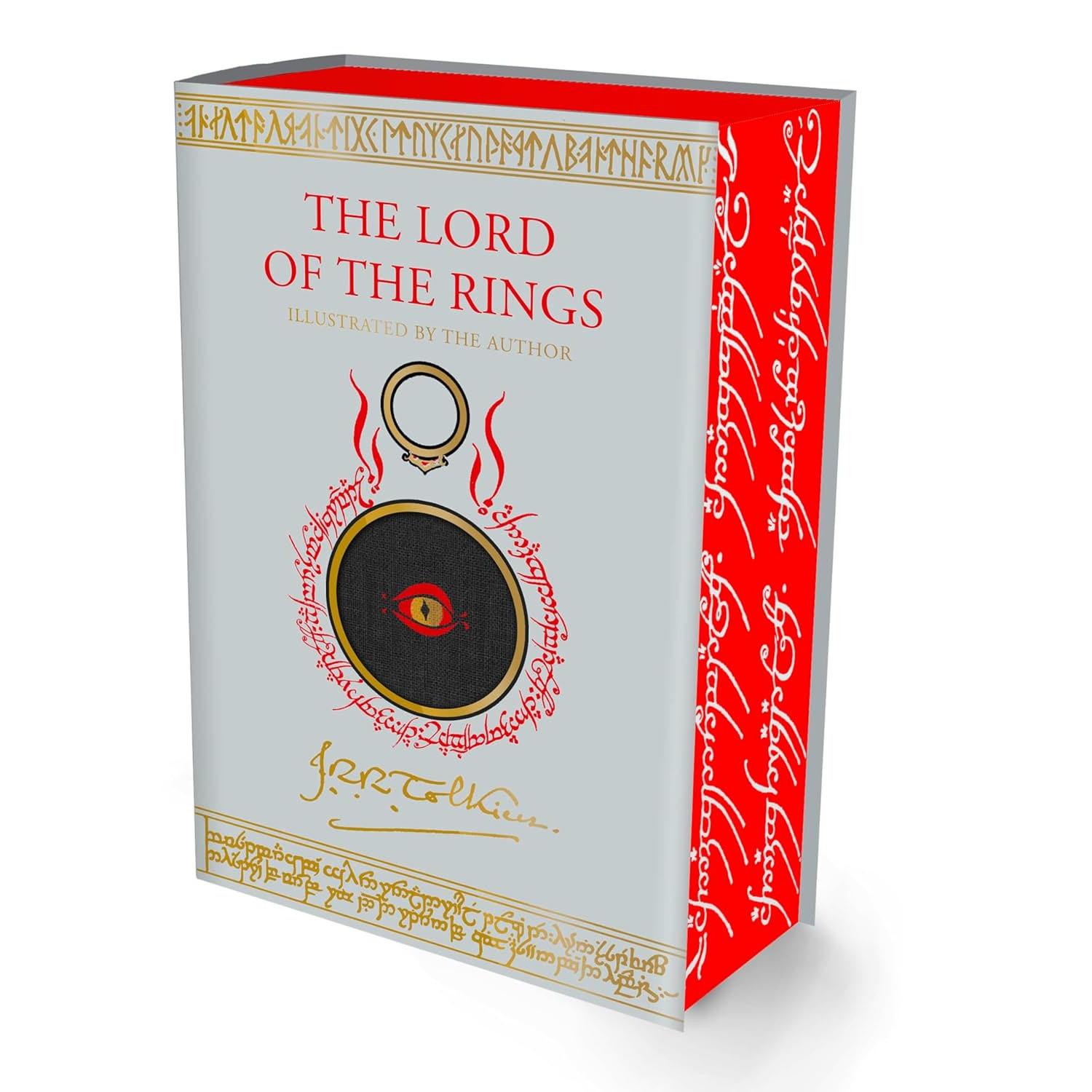 The Lord of the Rings Tolkien Illustrated Book for $30.07
