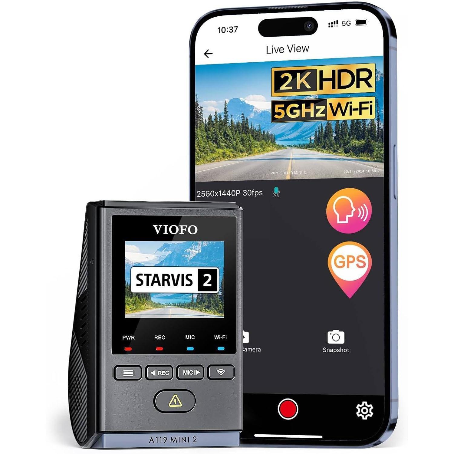 Viofo Dash Camera A119 Mini 2  for $85.99 Shipped
