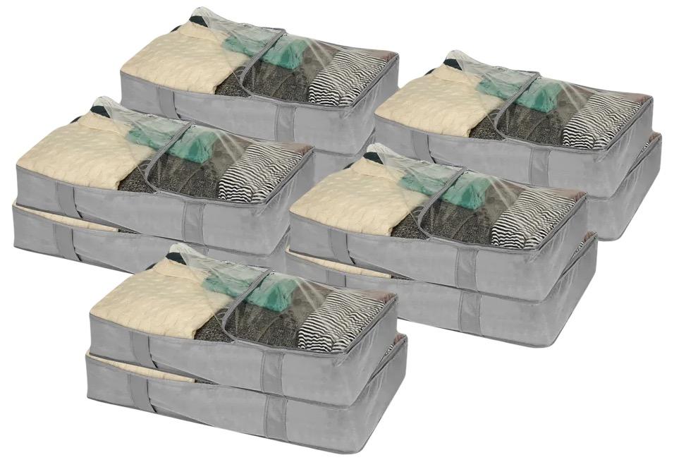 Whitmor Underbed Storage Bags 10 Pack for $20 Shipped