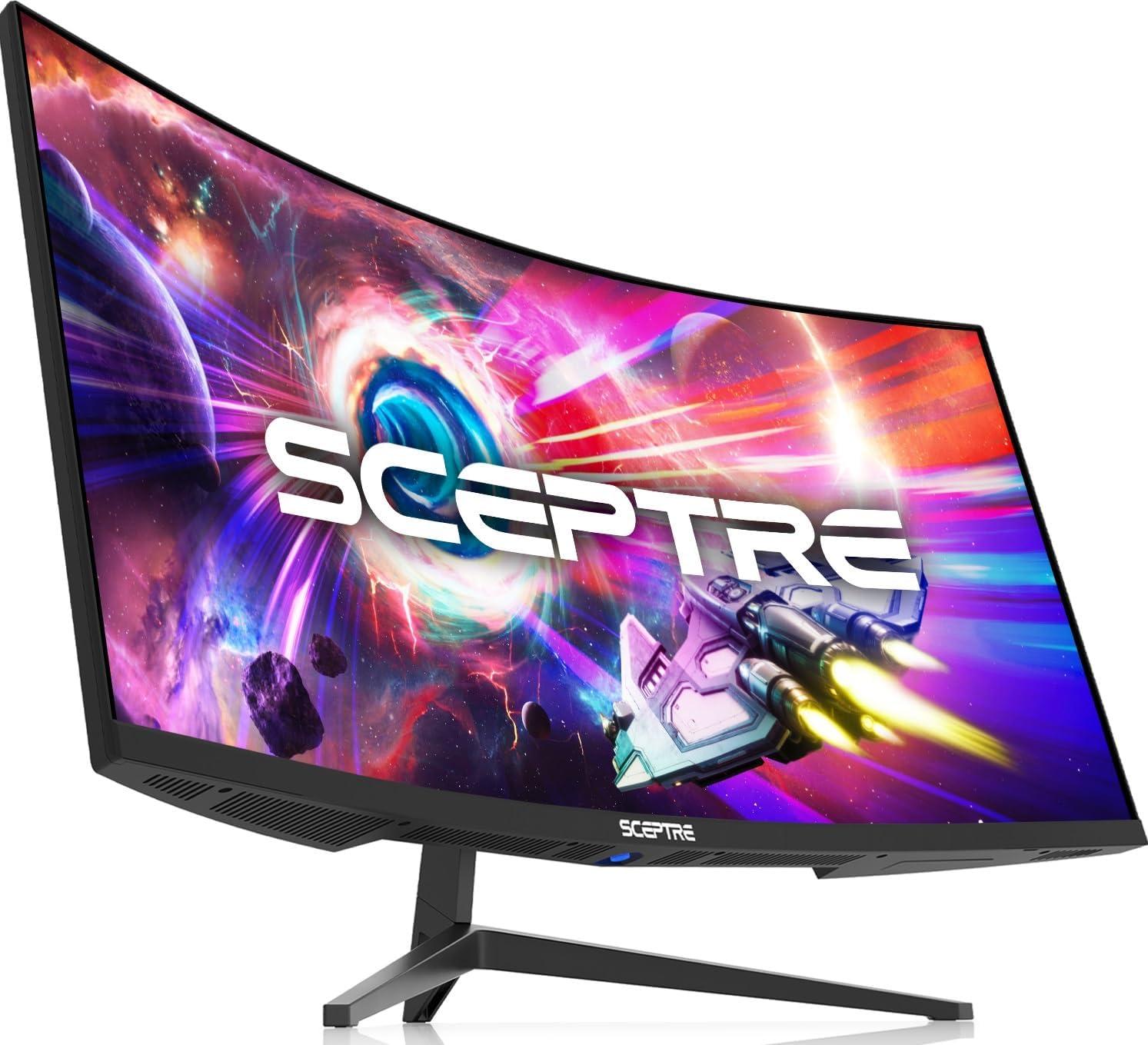 34in Sceptre Curved Ultrawide WQHD Monitor for $199.97 Shipped