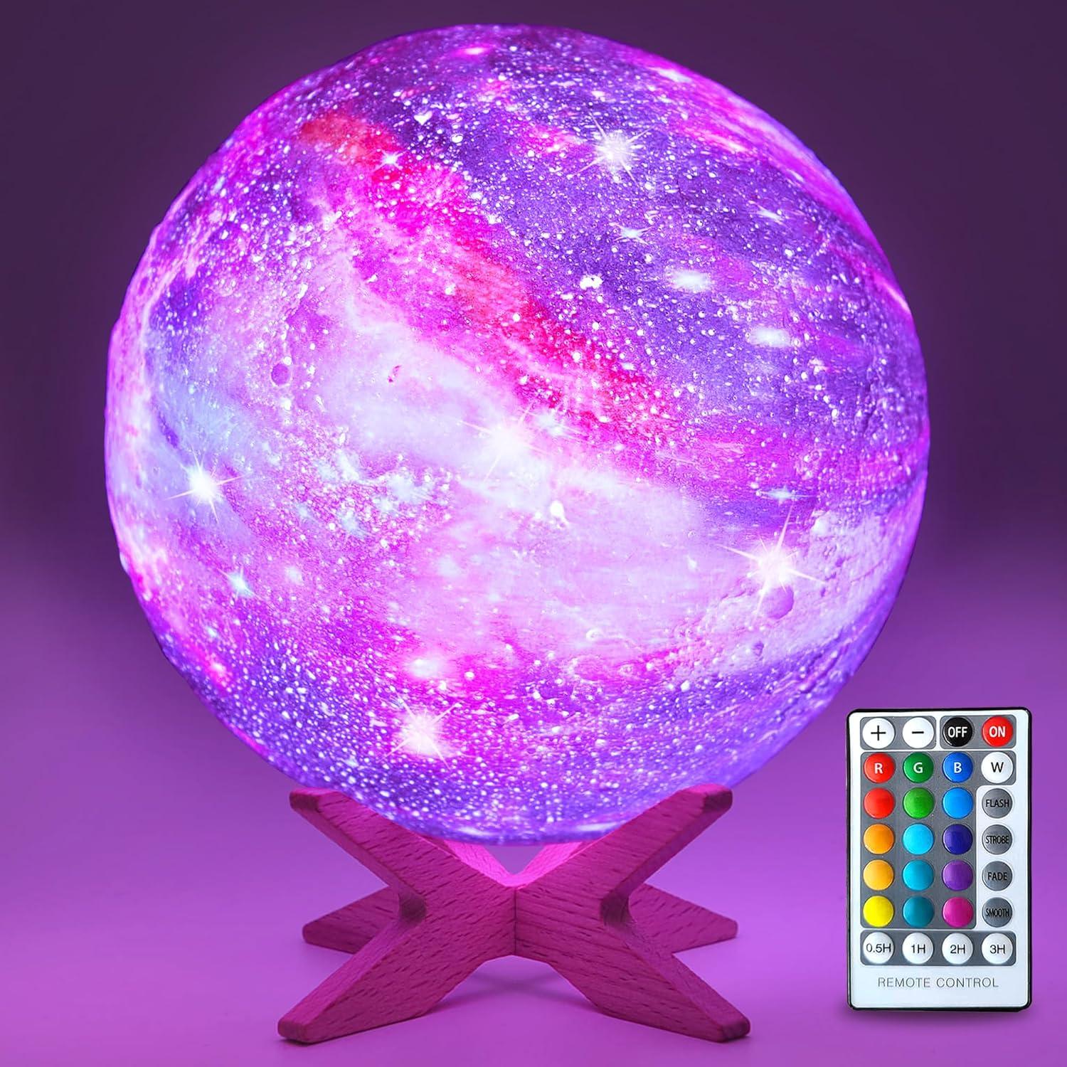 Moon Lamp Kids Night Light Galaxy Lamp for $7.49