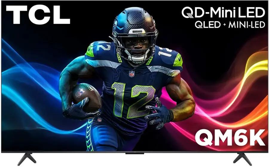 55in TCL QM6K Series 4K UHD HDR QD Mini LED Smart Google TV for $449.99 Shipped