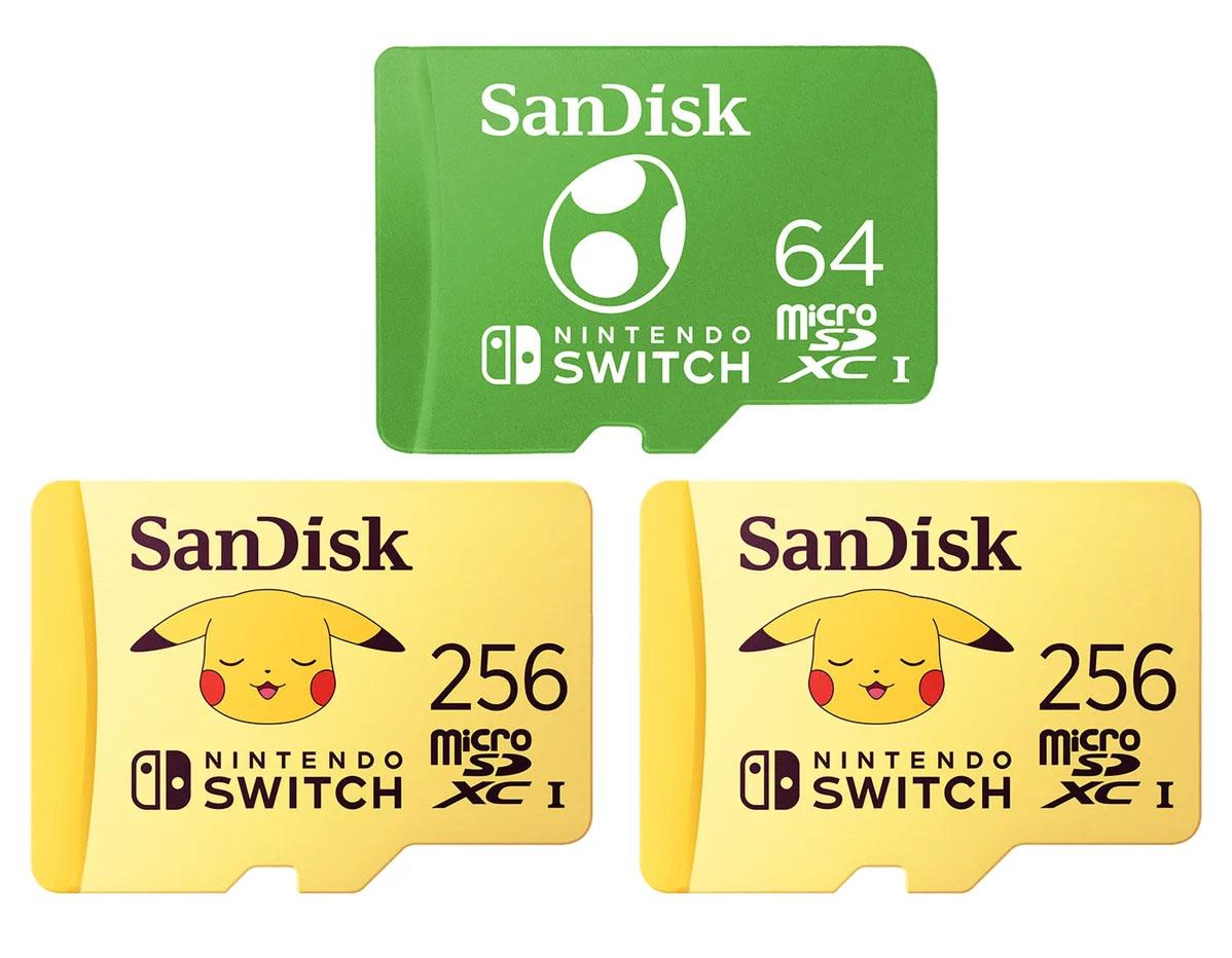 SanDisk 64GB + 256GB + 256GB MicroSDXC Memory Cards for $29.97 Shipped