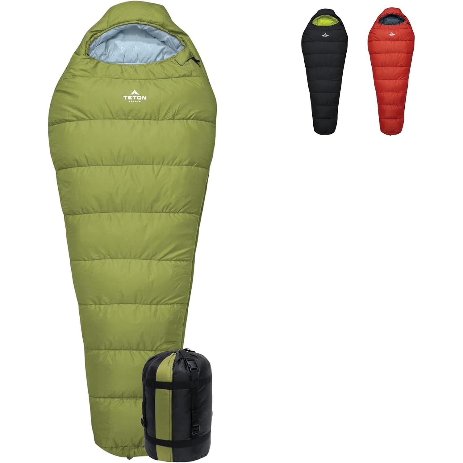 Teton Leef Lightweight Mummy Sleeping Bag for $48.99 Shipped