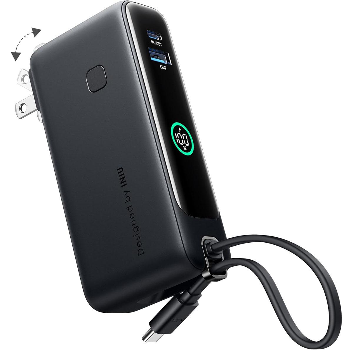 Iniu 3-in-1 USB-C 10000mAh Power Bank for $16.79