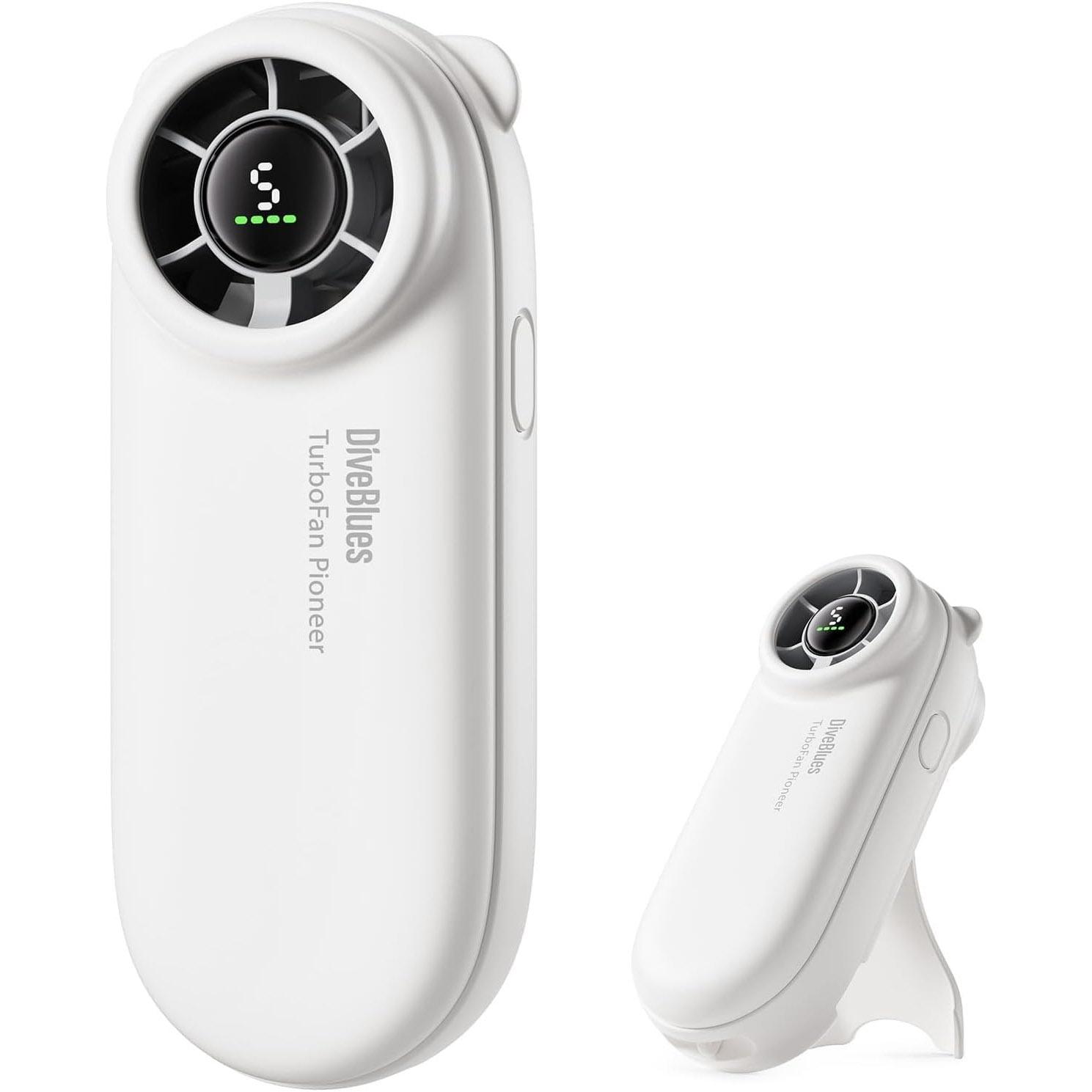 Diveblues 2000mAh TurboBear Rechargeable Handheld Turbo Fan for $7.79
