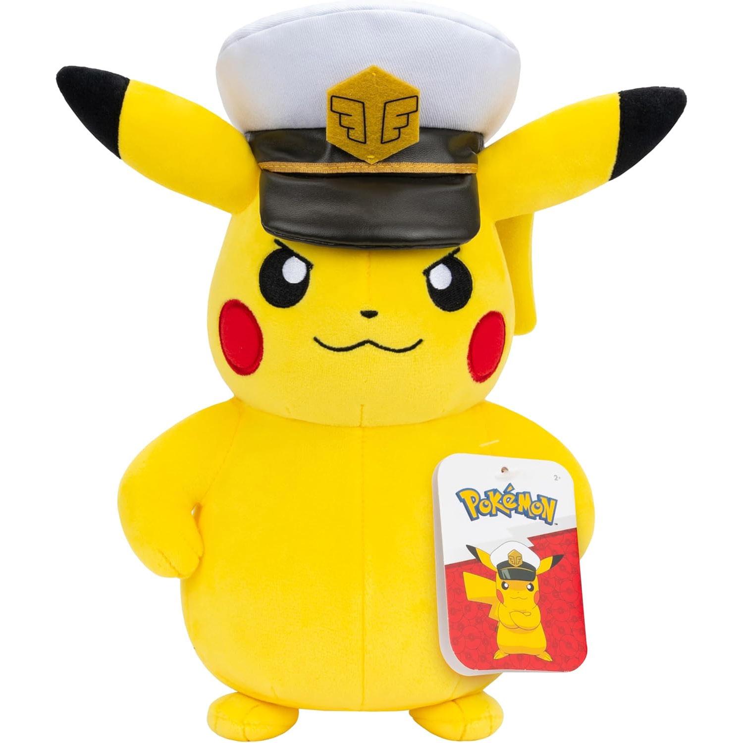 Pokemon Captain Pikachu Plush 8in for $8.70