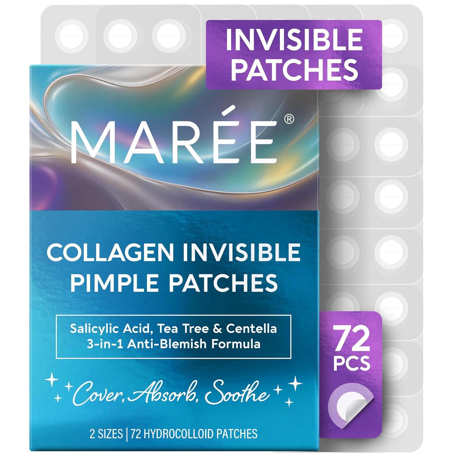 Maree Collagen Invisible Pimple Patches 72 Pack for $3.79