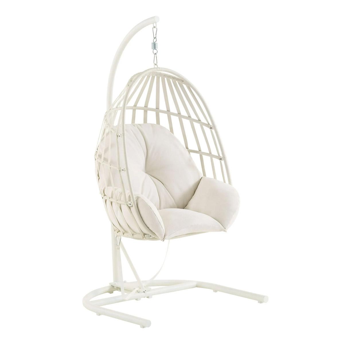 Mainstays Outdoor Wicker Patio Hanging Egg Chair for $137 Shipped