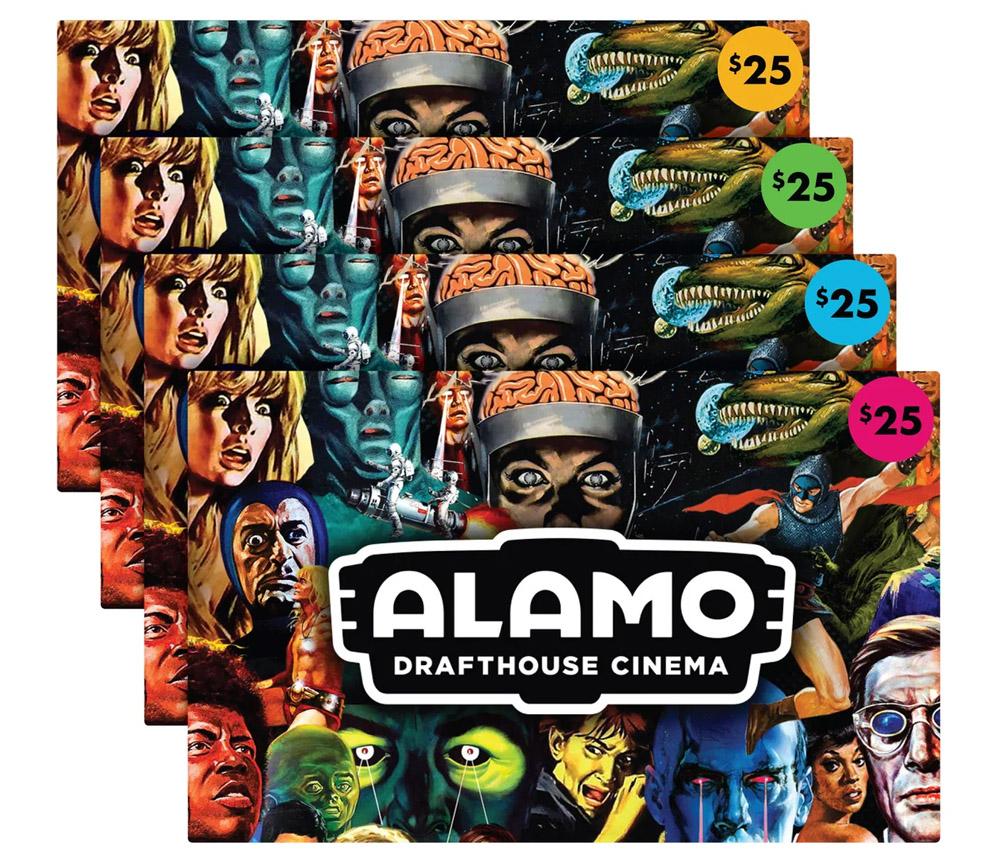 Alamo Drafthouse Cinema Movie Theater Discounted Gift Card 25% Off