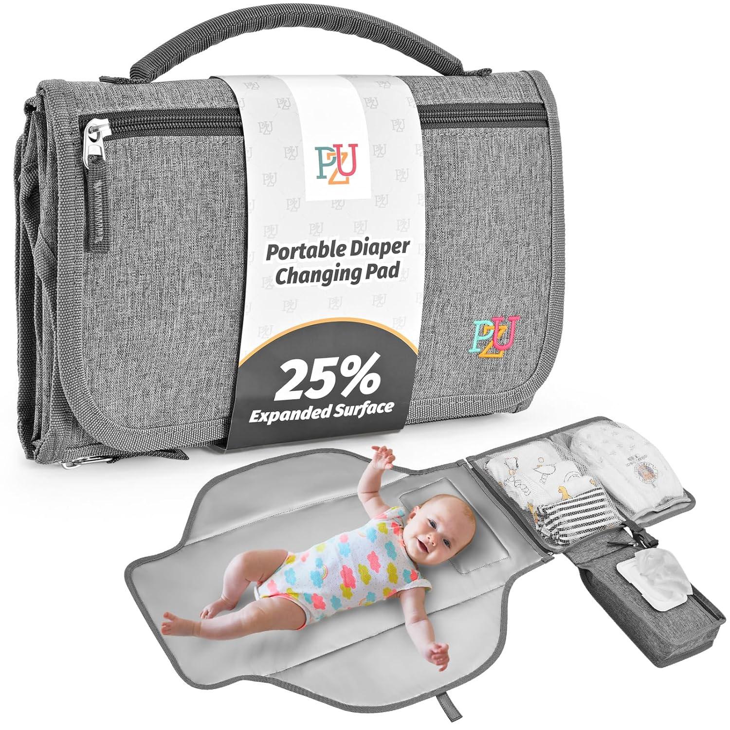 PZU Waterproof Portable Diaper Changing Pad for $9.99