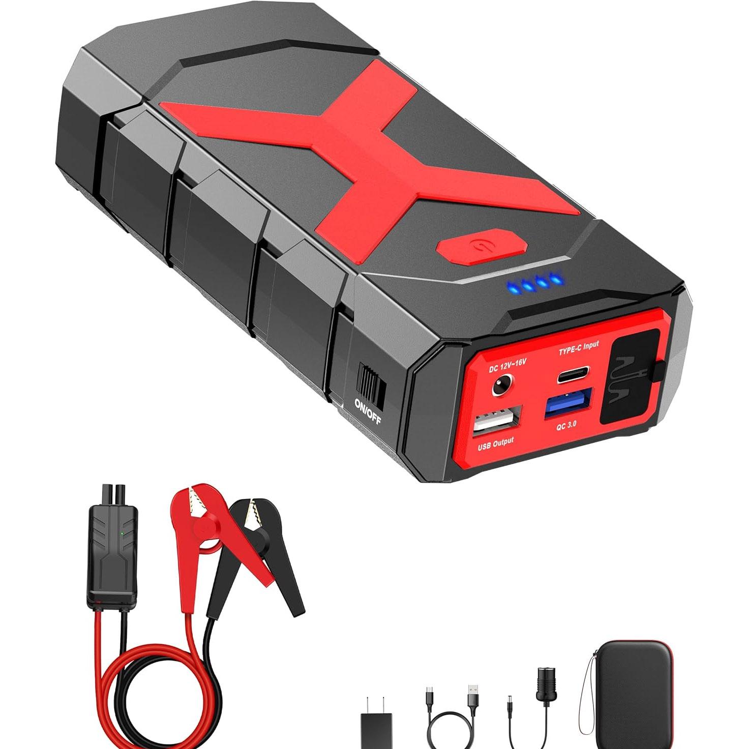 BooKoo Car Jump Starter 2000a for $21.89