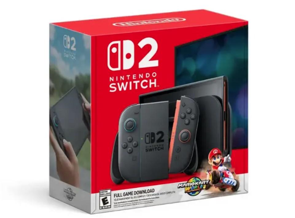 Nintendo Switch 2 with Mario Kart World Bundle for $499.99 Shipped