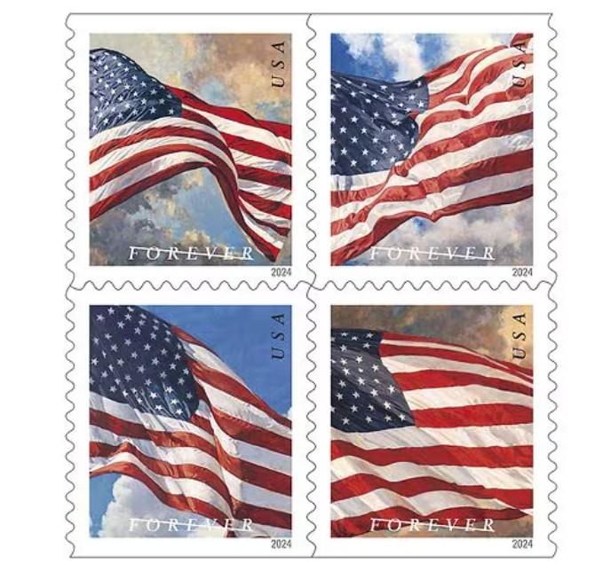 USPS First Class Forever Stamps 20 Pack for $11