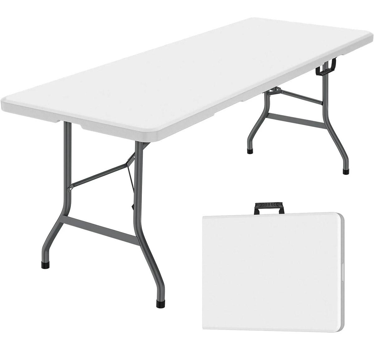 Leumius 6ft Folding Table for $43.97 Shipped