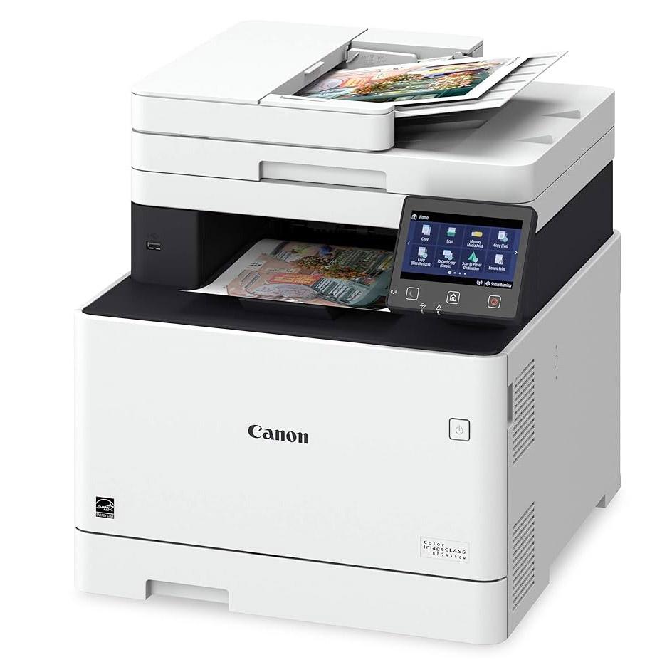Canon Color imageCLASS MF741Cdw Multifunction Laser Printer for $199.99