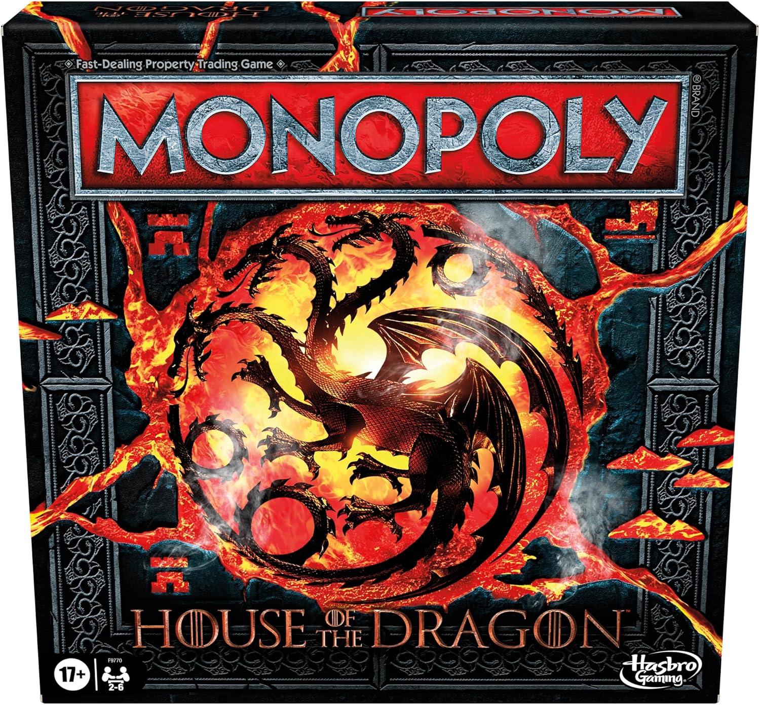Monopoly House of the Dragon Edition Board Game for $8.26