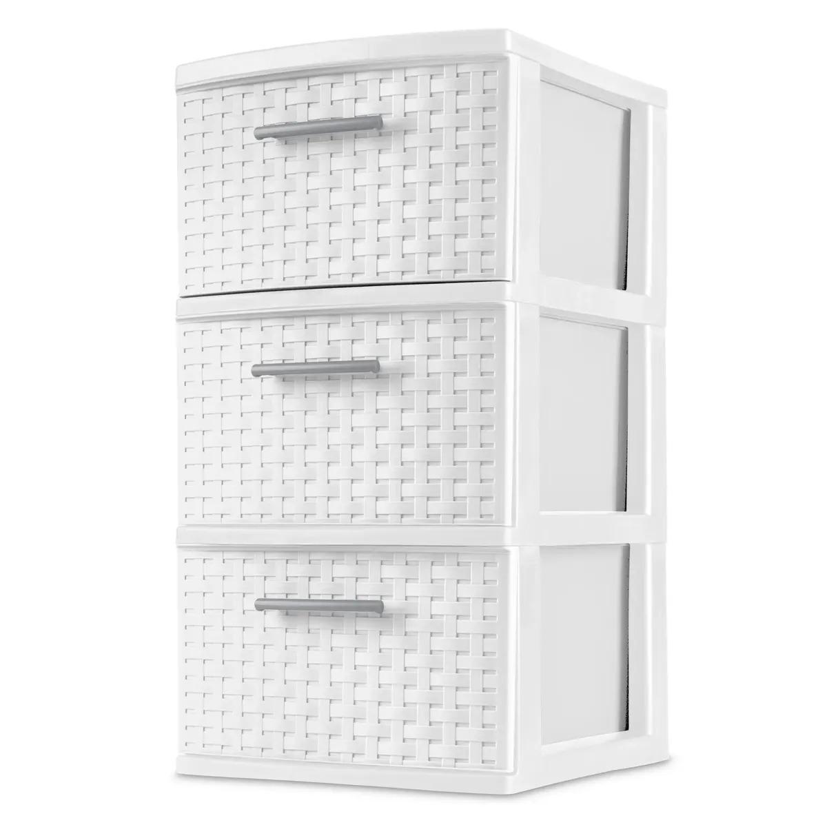 Sterilite 3-Drawer Weave Tower for $16.30