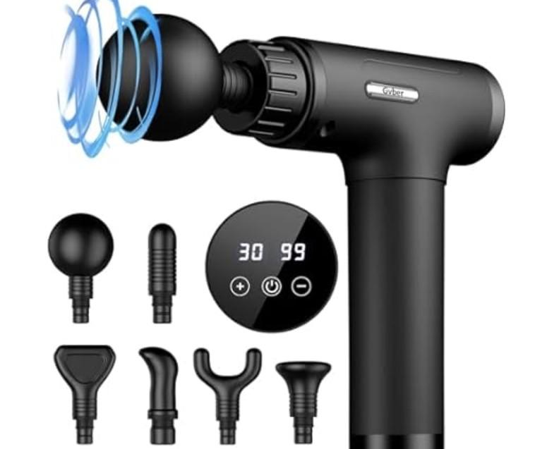 Gyber Massage Gun Deep Tissue for $15.99