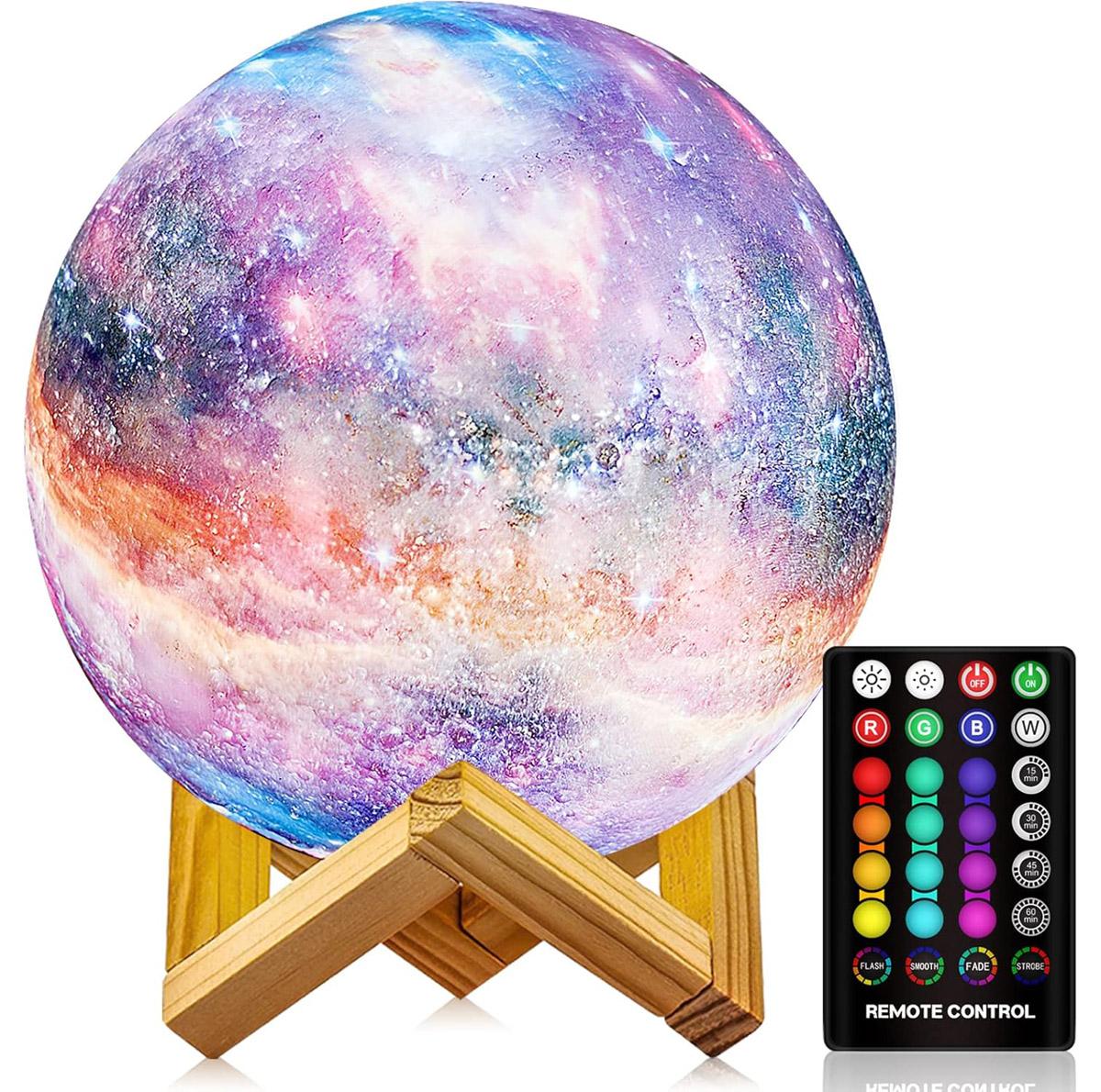 Logrotate Night Light Moon Lamp for $13.49