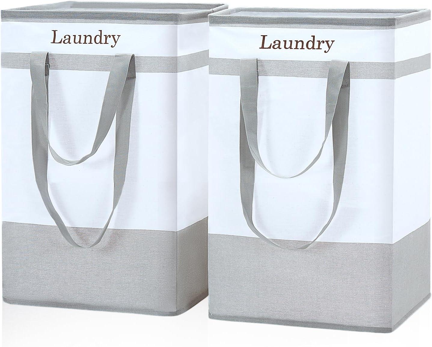 FairyHaus Collapsible Laundry Basket 2 Pack for $10.99