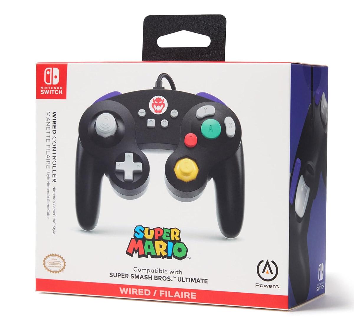 PowerA GameCube Bowser Wired Controller for Nintendo Switch for $19.98