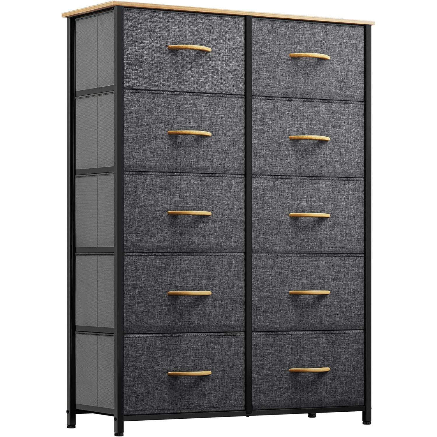 Yitahome 10 Drawer Dresser Fabric Storage Tower for $39.99 Shipped