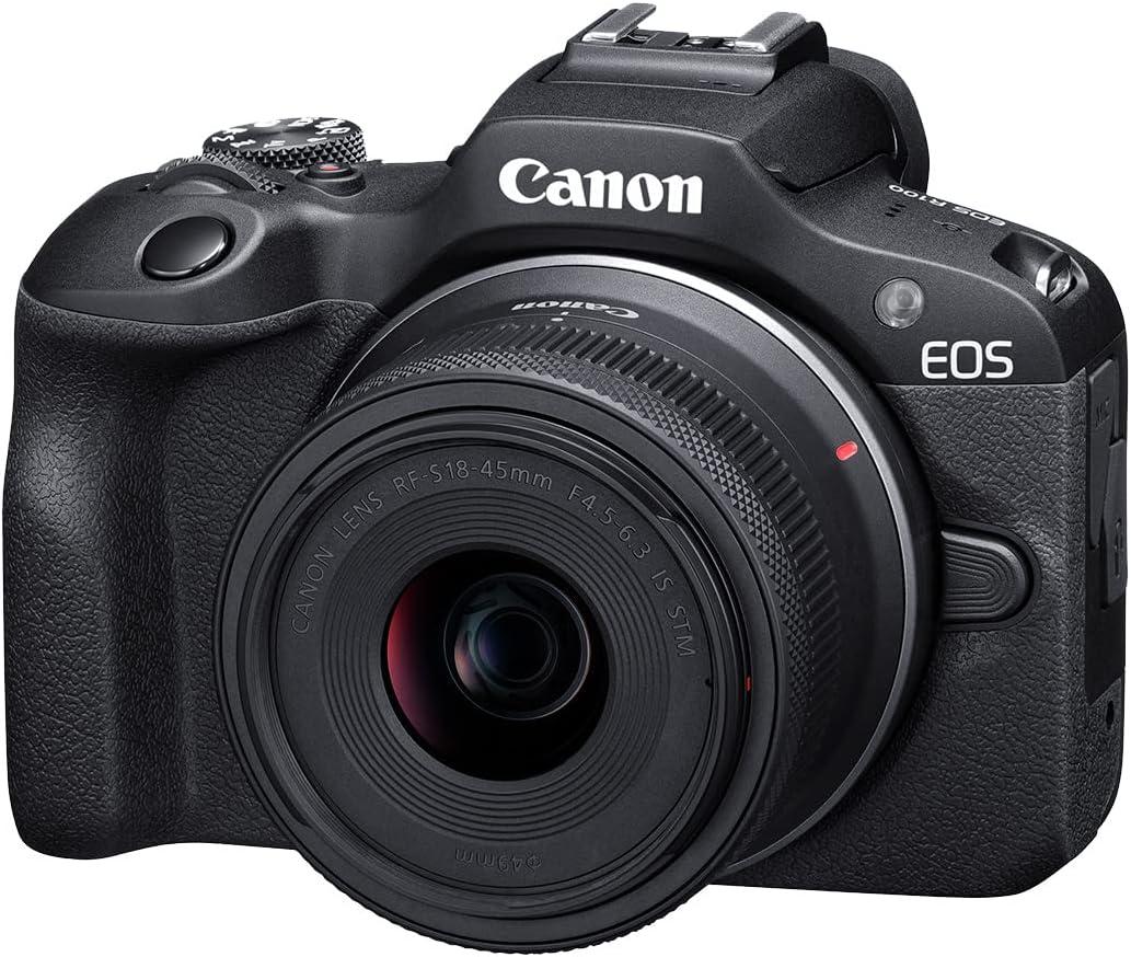 Canon EOS R100 RF-S 18-45mm F4.5-6.3 IS STM Lens Kit for $329 Shipped