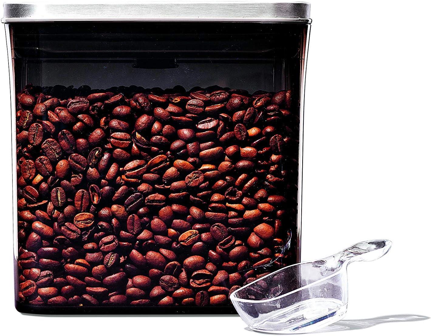 OXO Steel POP Coffee Container with Scoop for $13.79