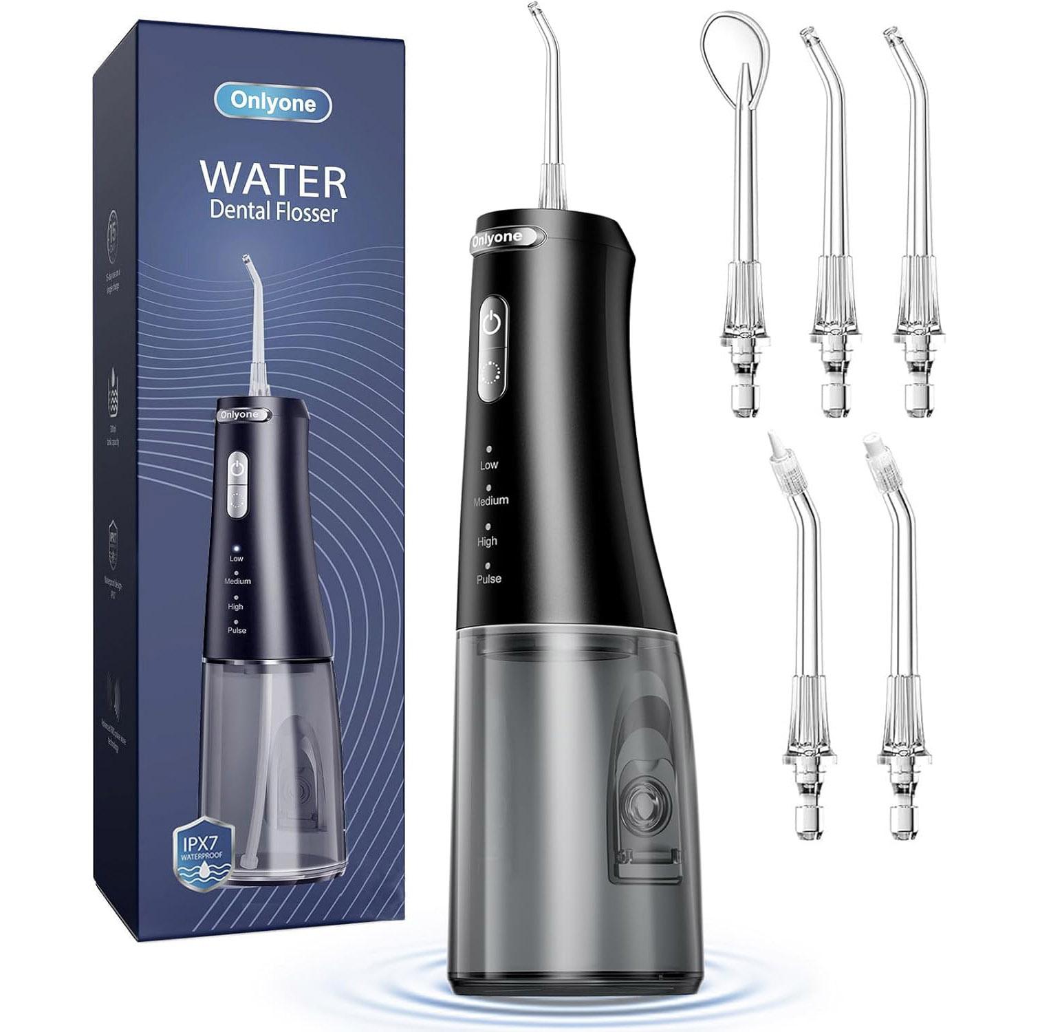 Onlyone Water Dental Flosser Oral Irrigator for $9.99