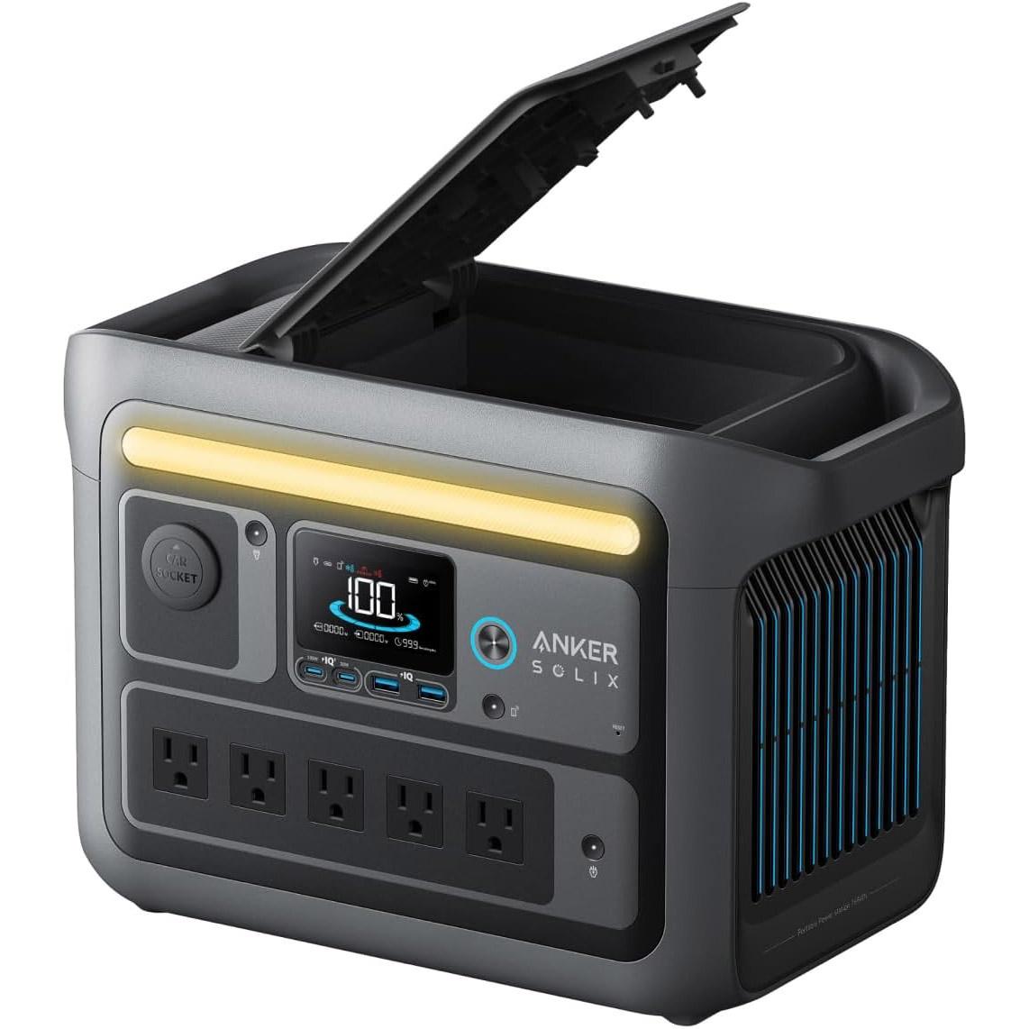 Anker Solix C800 1200w Portable Power Station for $349 Shipped