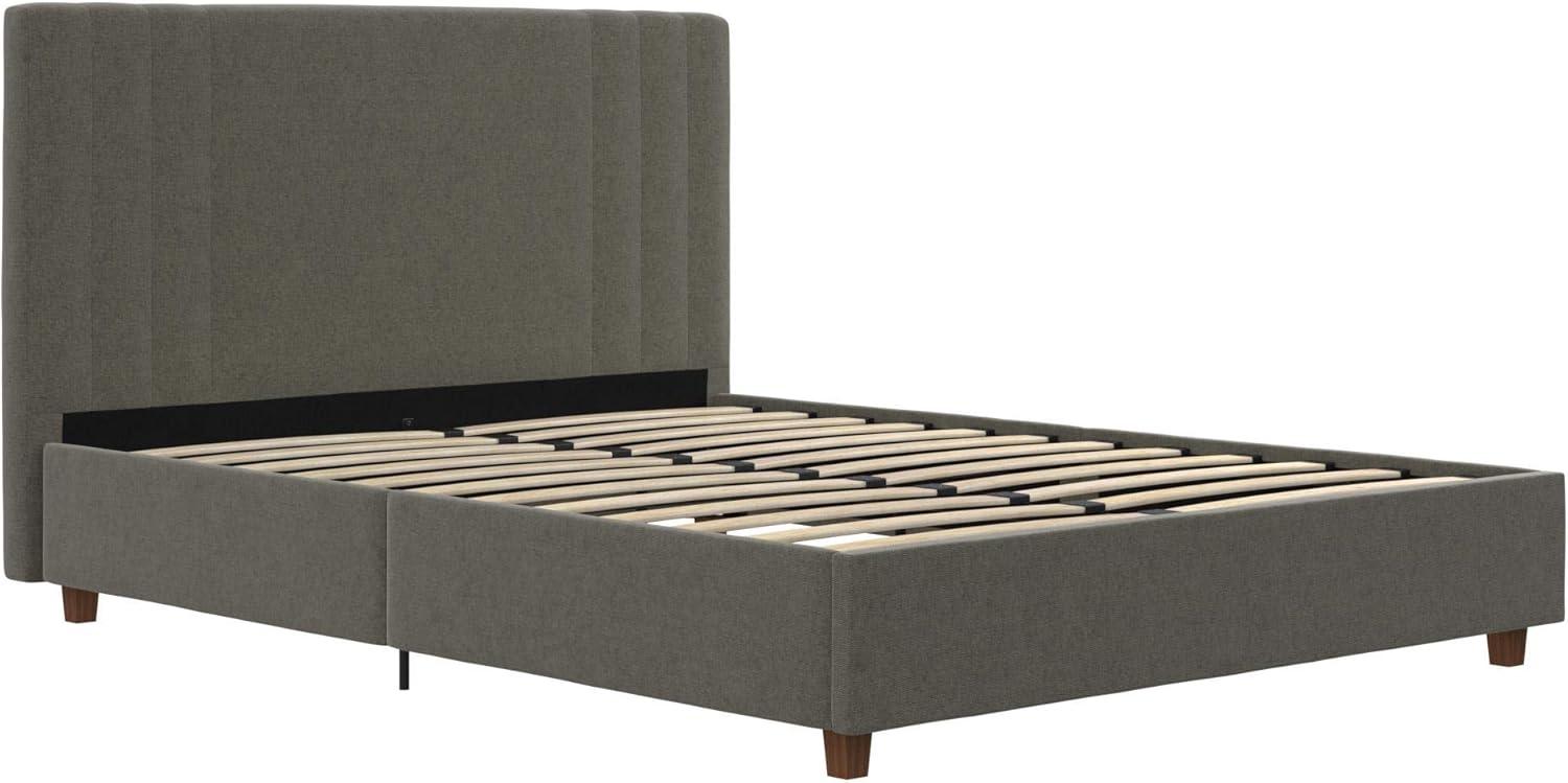 DHP Wynn Upholstered Bed with Headboard and Frame for $99.97 Shipped