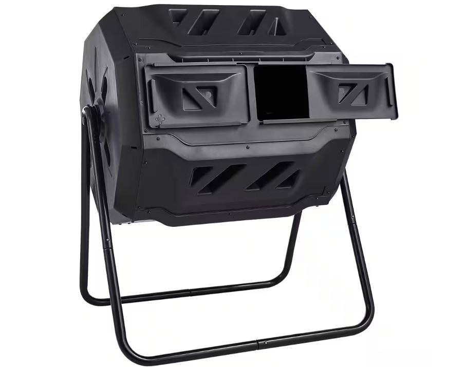 Svopes Dual Chamber Tumbler Compost Bin for $58.97 Shipped