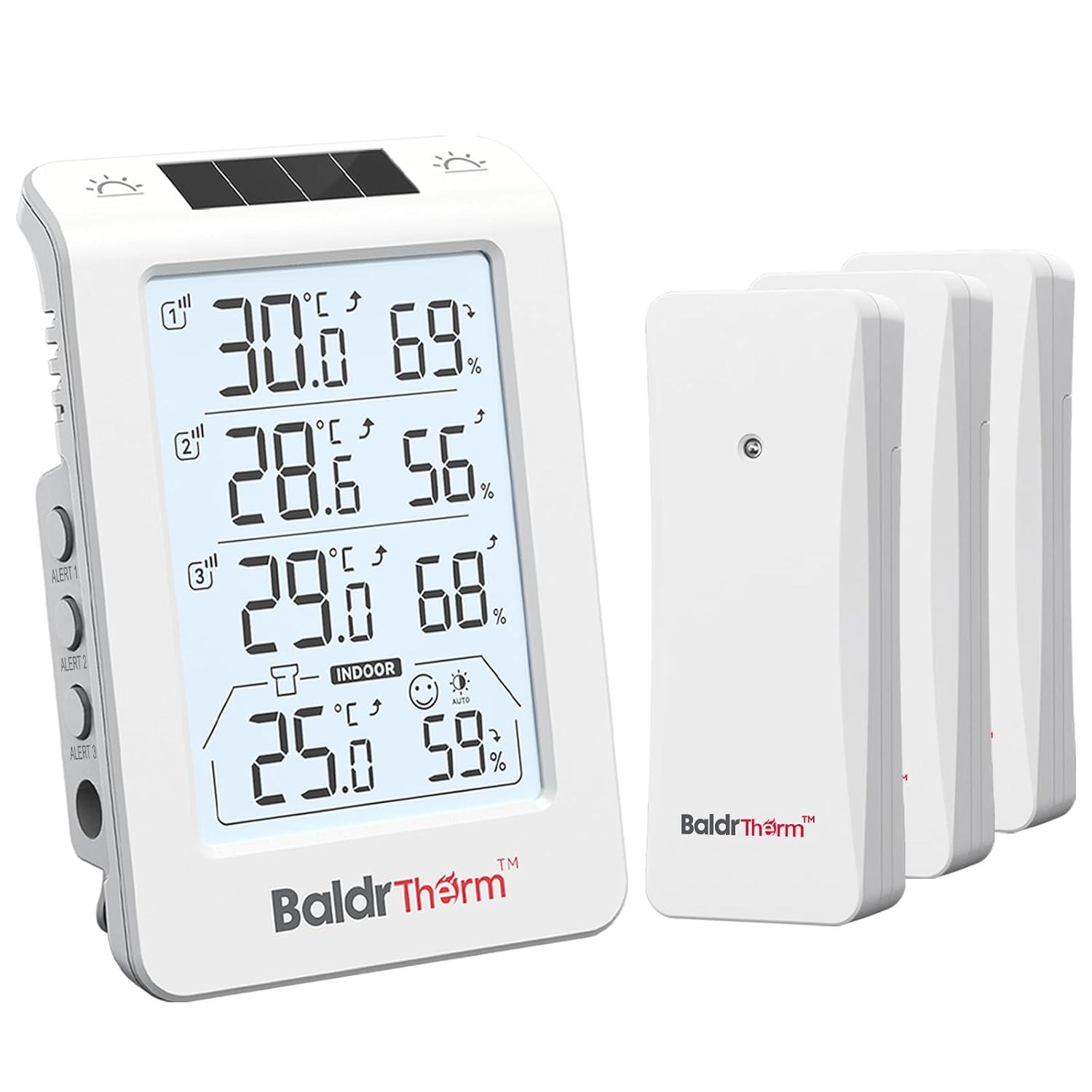 BaldrTherm Solar Photosensitive Thermo-Hygrometer for $14.99