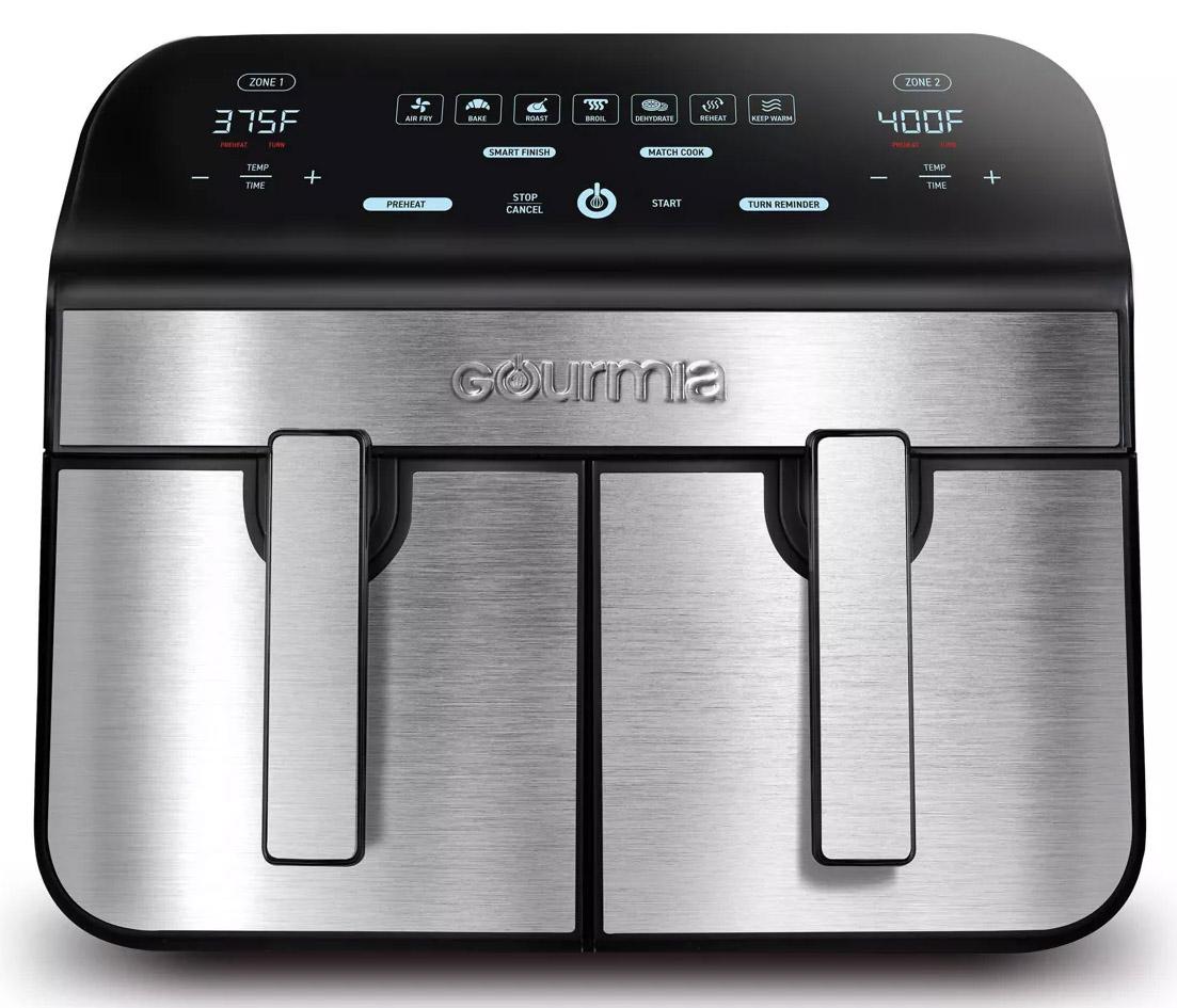 Gourmia Dual Basket Digital Air Fryer for $79.99 Shipped