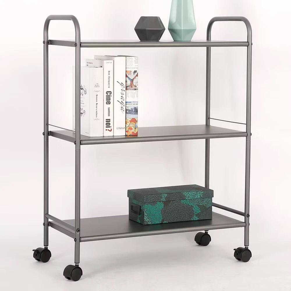 3 Shelf Wide Utility Storage Cart for $13.99 Shipped