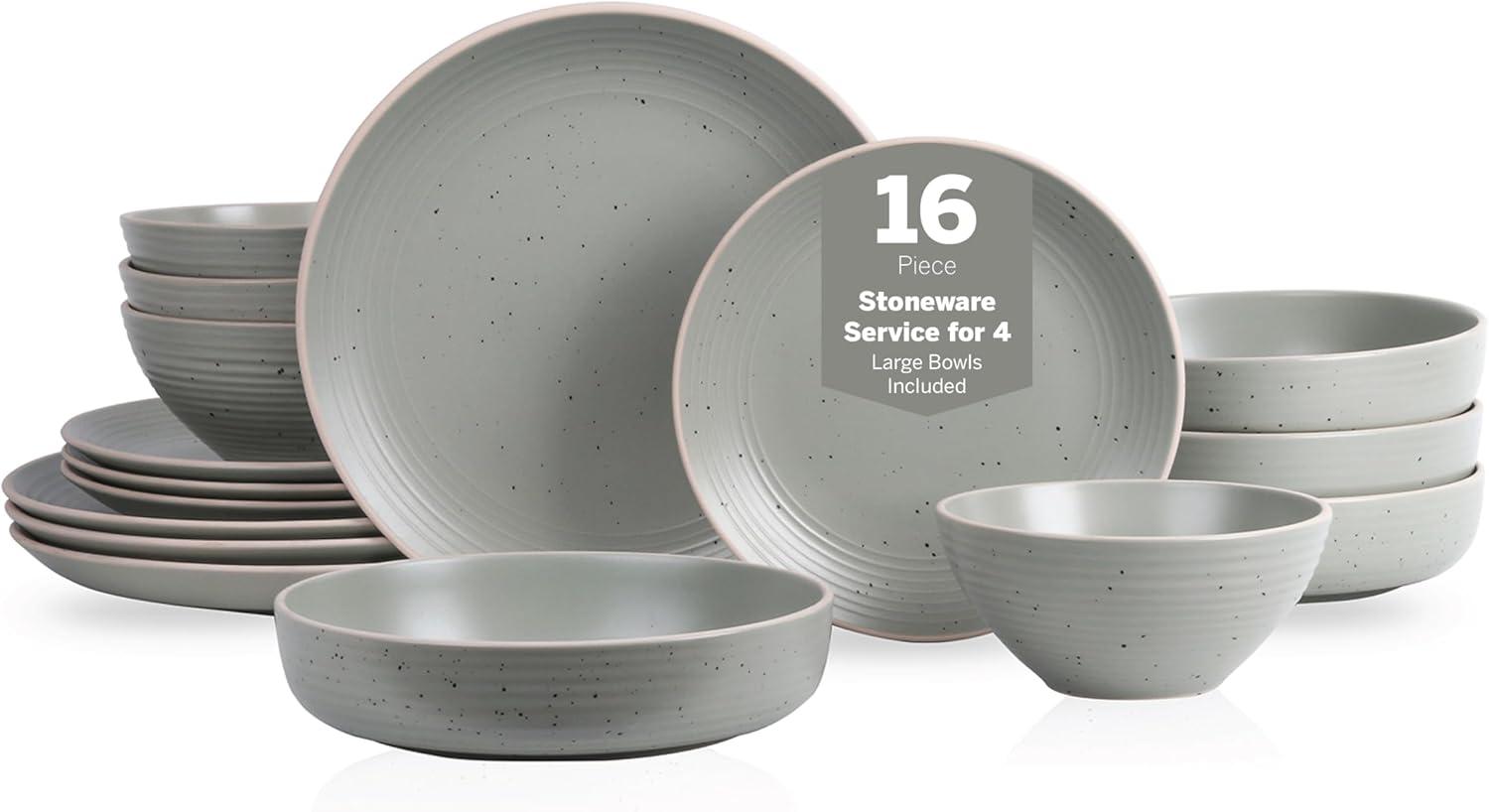 Stone Lain Lauren Stoneware Dinnerware Set for $33.50