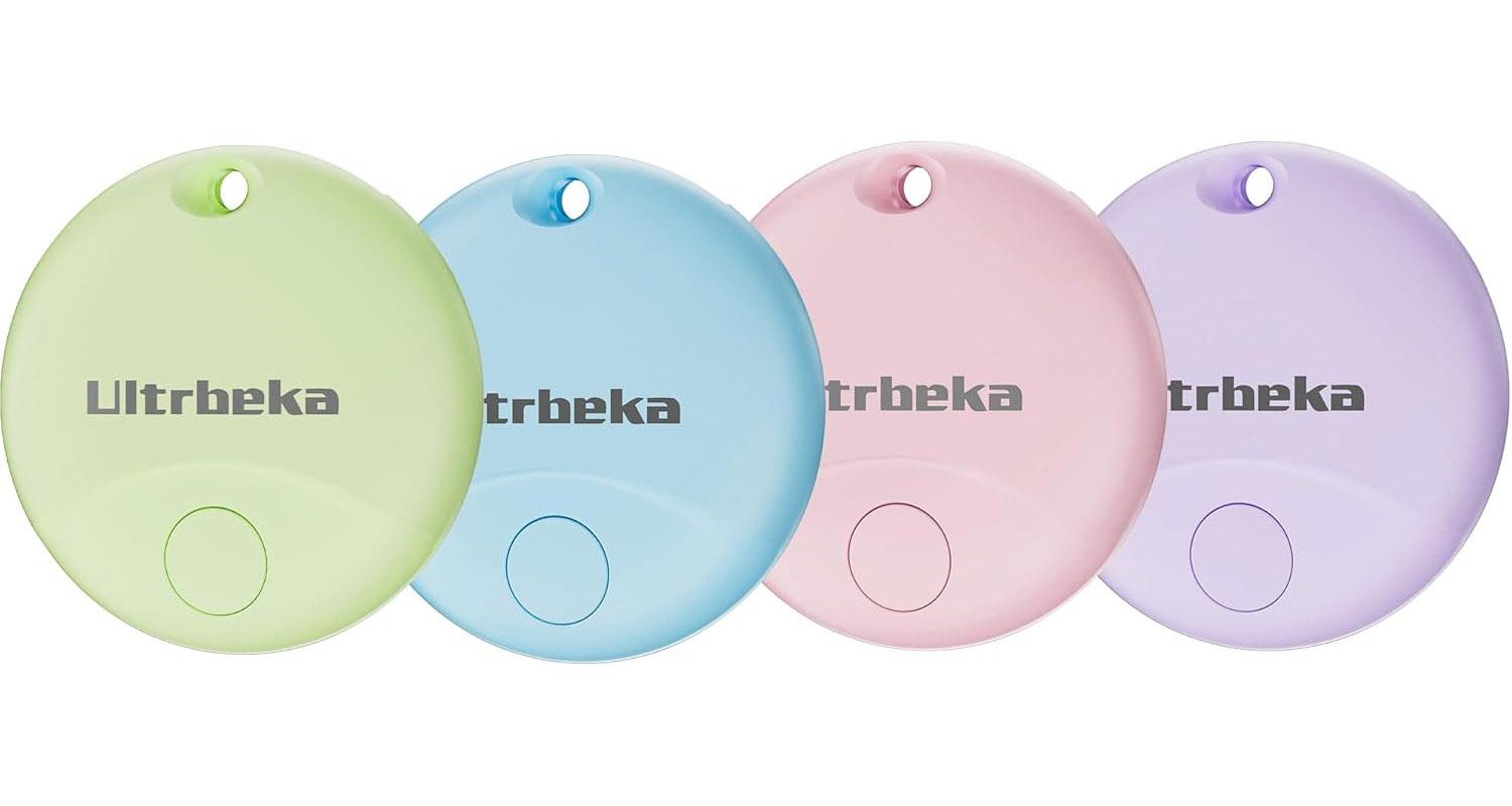Generic Airtag Bluetooth Tracker 4 Pack by Ultrbeka for $12.99