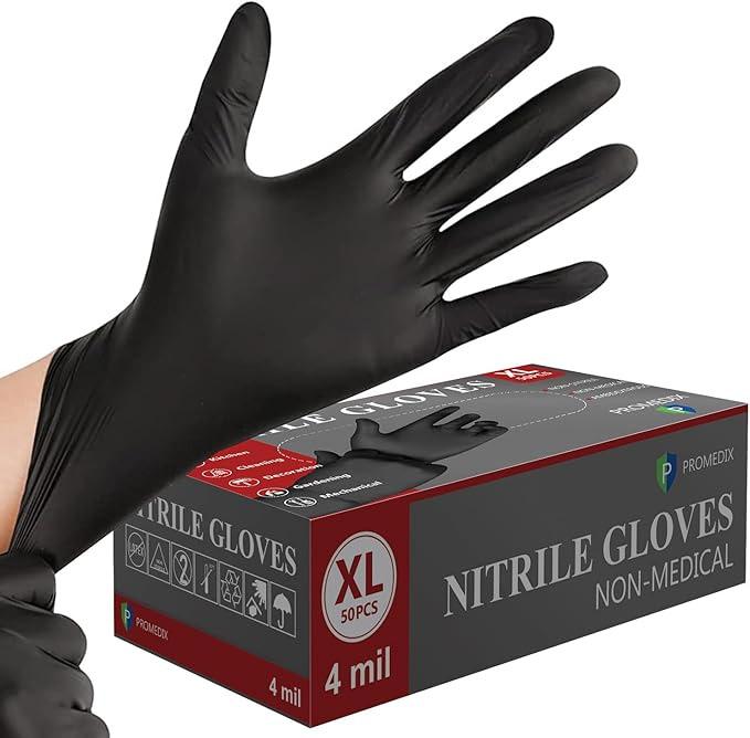 Promedix P Heavy Duty 4-mil Nitrile Gloves 50 Pack for $3.89