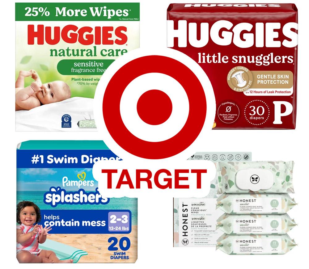 Free $15 Target Gift Card with $75 Diaper Purchase