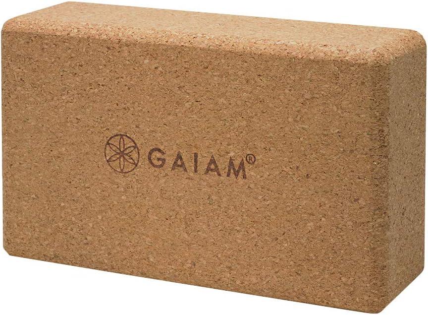 Gaiam Cork Yoga Brick for $7.48