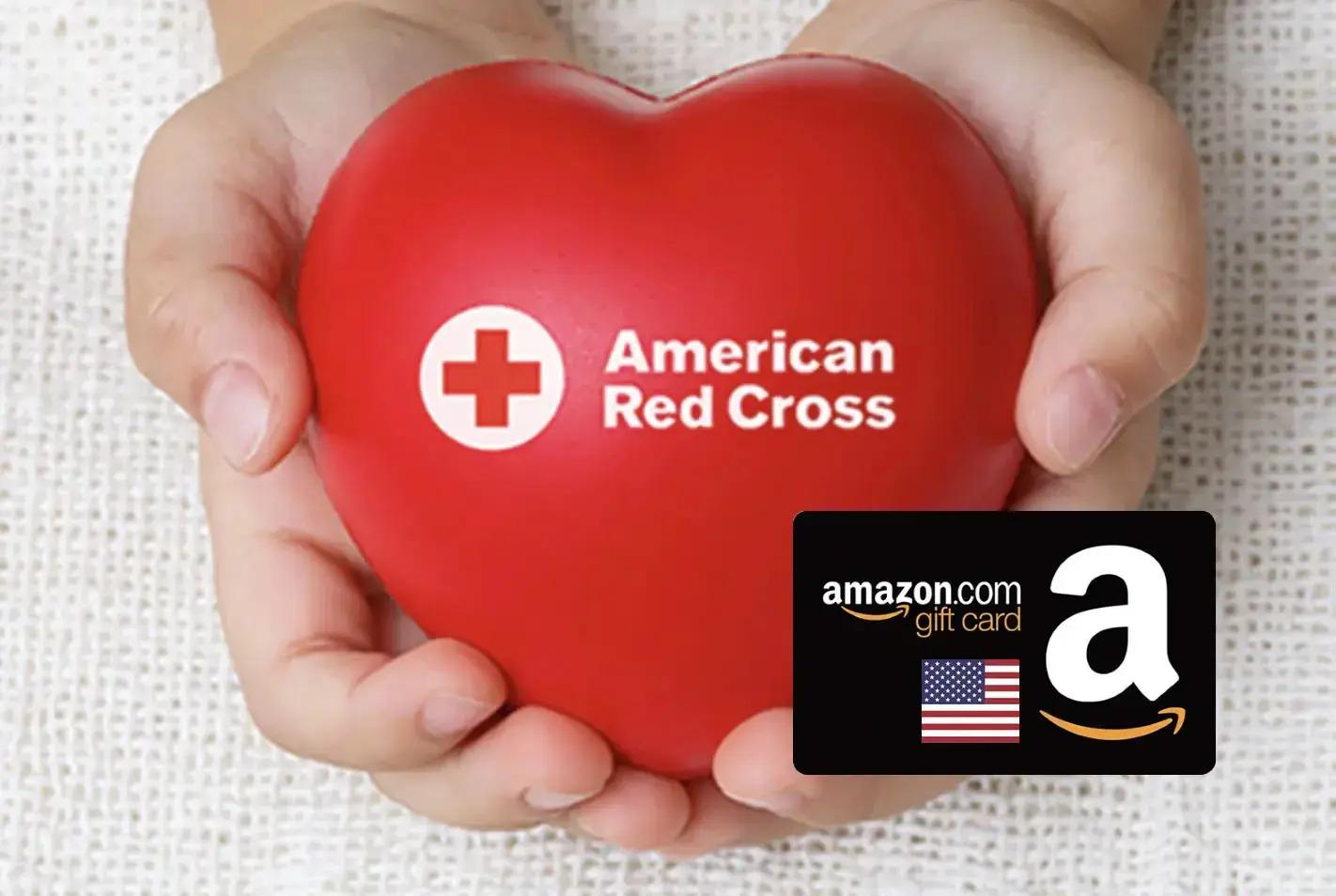 Free $10 Amazon Gift Card for Donating Blood at American Red Cross